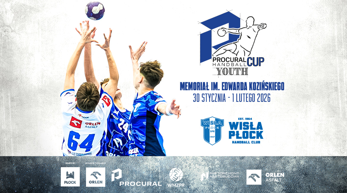Trzy dni walki, pasji i emocji w europejskim wydaniu – PROCURAL Handball Youth Cup – Memoriał im. Edwarda Kozińskiego już od piątku!