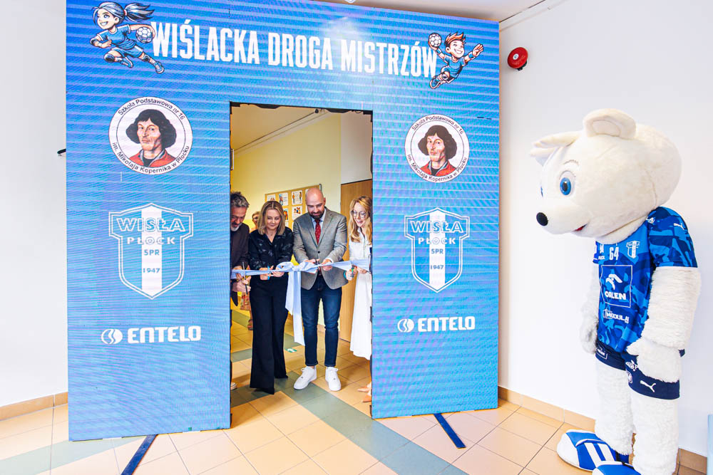 ORLEN Wisła Płock i Entelo otworzyły pierwszy wiślacki korytarz!