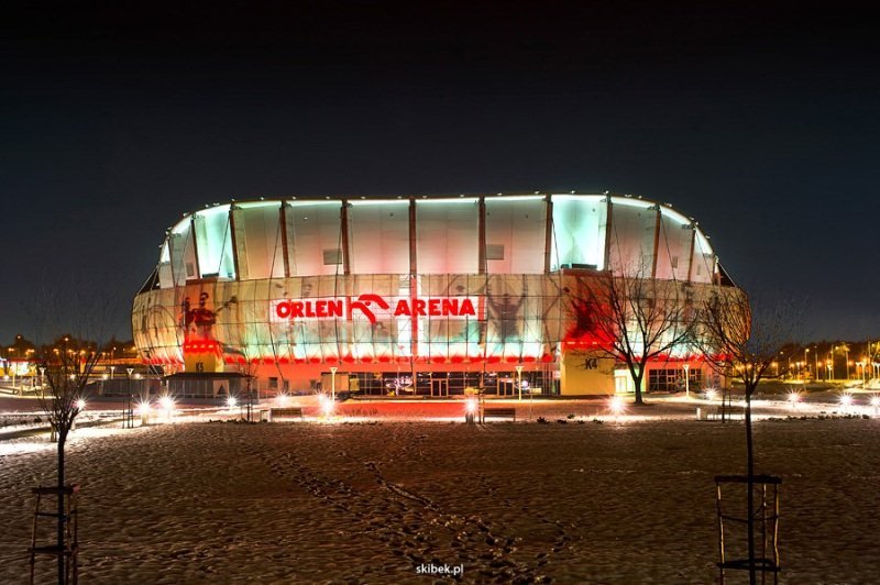 ORLEN Arena nocą